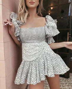 Chiffon Short Dress - Secret Apparel