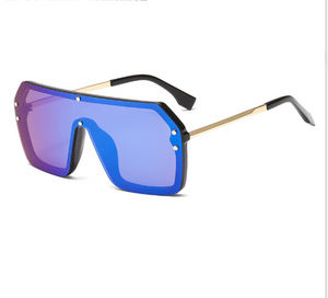 Siamese Oversize Square SunGlasses - Secret Apparel