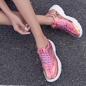 Bright Printed Sneakers - Secret Apparel