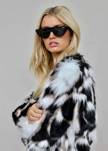 Faux Fur Winter Coat Jacket - Secret Apparel