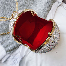 Load image into Gallery viewer, Round Ball Bling Handbag - Secret Apparel
