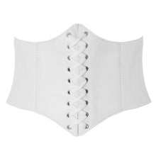 Load image into Gallery viewer, PU leather corset waist belt - Secret Apparel
