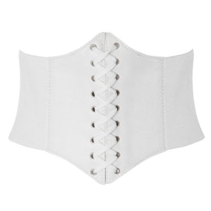 PU leather corset waist belt - Secret Apparel