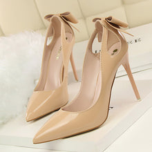 Load image into Gallery viewer, Pointed high heels stiletto shoes
