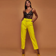 Load image into Gallery viewer, High Waist Straight Trousers - Secret Apparel
