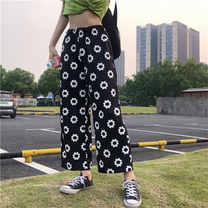 Loose High Waist Pants - Secret Apparel