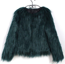 Load image into Gallery viewer, Fluffy Faux Fur Coat - Secret Apparel
