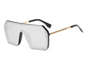 Siamese Oversize Square SunGlasses - Secret Apparel