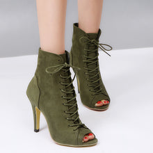 Load image into Gallery viewer, Open Toe High Heel Boots - Secret Apparel
