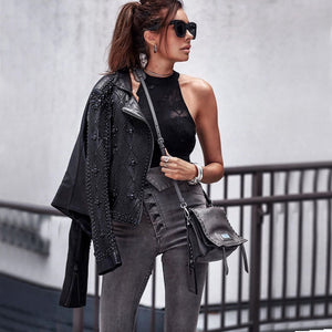 Buttoned-Up Gray Jeans - Secret Apparel