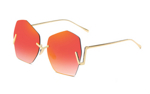 Irregular colorful sunglasses - Secret Apparel