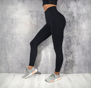 High Waist Yoga Pants - Secret Apparel