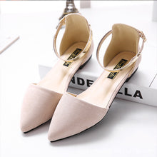 Load image into Gallery viewer, Pointed Toe Ankle Strap Pumps - Secret Apparel
