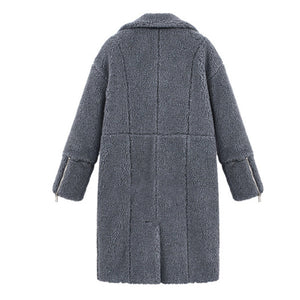 Warm Wool Long Coat - Secret Apparel