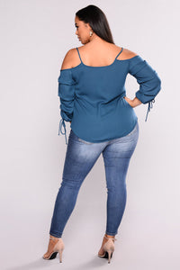 Plus Size Ripped Jeans Pants - Secret Apparel