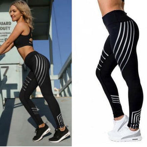 Stretchable Slim Gym Leggings - Secret Apparel