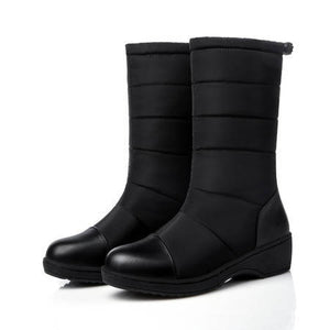 Mid Calf  Snow Boots - Secret Apparel