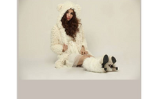 Load image into Gallery viewer, Bear Ears Hooded Wool Coat - Secret Apparel
