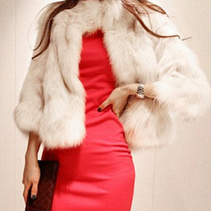 Faux Fur Jacket - Secret Apparel