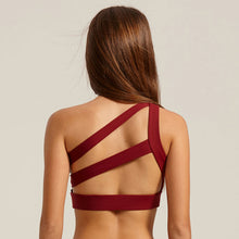 Load image into Gallery viewer, One Shoulder Sports Bra - Secret Apparel
