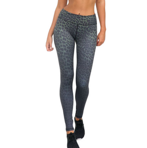 Leopard Printed Leggings - Secret Apparel