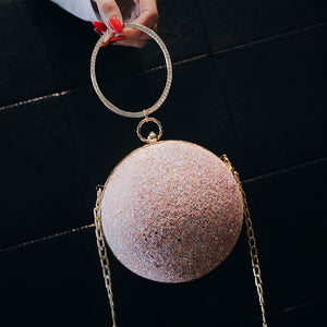 Round Ball Bling Handbag - Secret Apparel