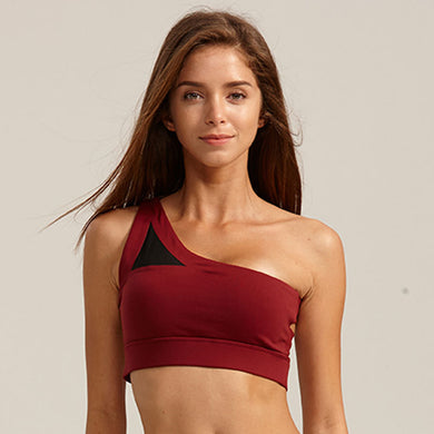 One Shoulder Sports Bra - Secret Apparel