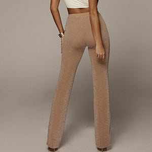 Boot Cut High Waist Pants - Secret Apparel