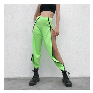 Casual Side Slit Trousers - Secret Apparel