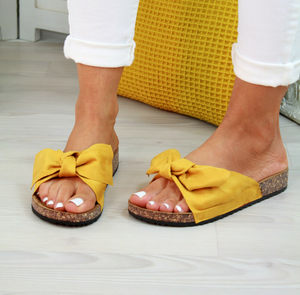 Bow Slip on Flip-Flops - Secret Apparel