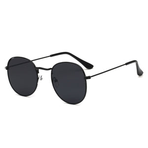 Metallic Frame Sunglasses - Secret Apparel