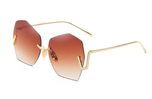 Load image into Gallery viewer, Irregular colorful sunglasses - Secret Apparel
