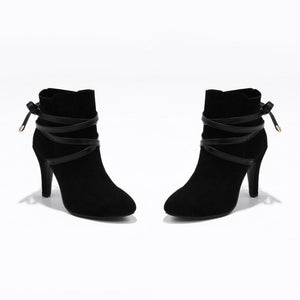 Pointed High Heel Boots - Secret Apparel