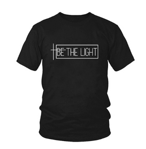 Be the light lettered t-shirt top - Secret Apparel