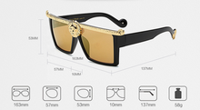 Load image into Gallery viewer, Gold Element Sunglasses - Secret Apparel
