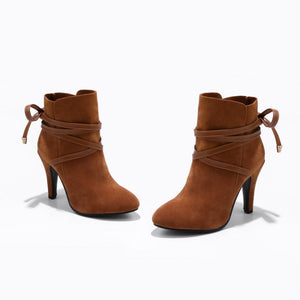 Pointed High Heel Boots - Secret Apparel