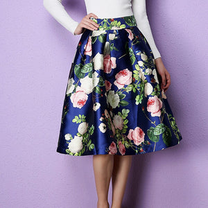 Vintage floral skirt - Secret Apparel