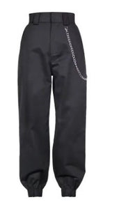 Cuffed Cargo Pants - Secret Apparel