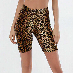 High Waist Printed Short Pants - Secret Apparel