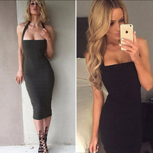 Load image into Gallery viewer, Bodycon skinny dress - Secret Apparel
