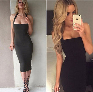 Bodycon skinny dress - Secret Apparel