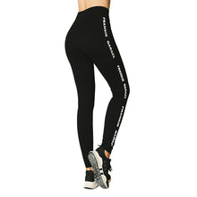 Load image into Gallery viewer, Black Slim Workout Leggings - Secret Apparel
