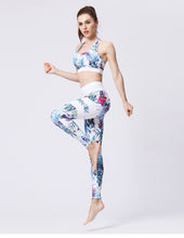 Load image into Gallery viewer, Yoga Tights and Top Set - Secret Apparel
