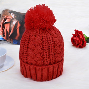 Warm Wool Scarf and Hat Set - Secret Apparel