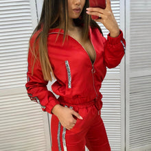 Load image into Gallery viewer, Women&#39;s Sports Track Suit - Secret Apparel
