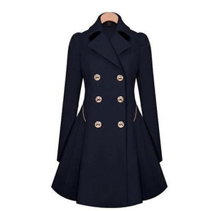 Slim Trench Coat - Secret Apparel