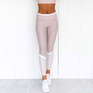 Pink Slim Workout Leggings - Secret Apparel