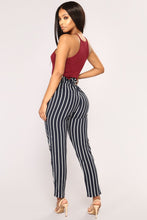 Load image into Gallery viewer, Striped High Waist Pants - Secret Apparel
