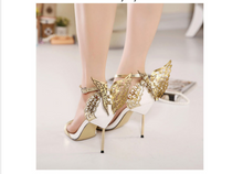 Load image into Gallery viewer, High Heel Angel Wing Stilettos - Secret Apparel
