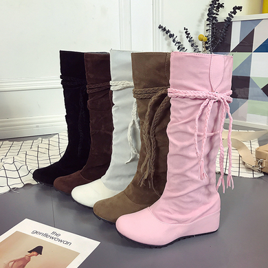 Knee High Snow Boots - Secret Apparel